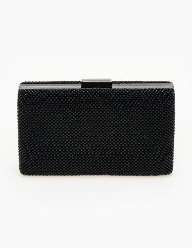 Τσαντάκι clutch με strass - Μαύρο